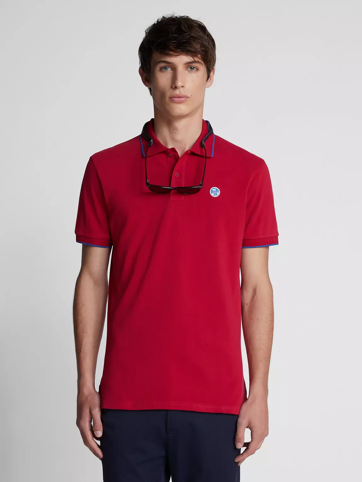 North Sails MUŠK. ORGANIC COTTON PIQUÉ POLO SHIRT 692353