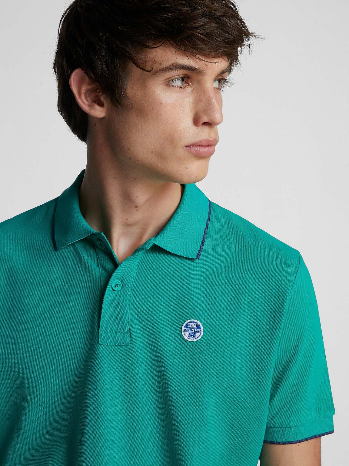 North Sails MUŠK. ORGANIC COTTON PIQUÉ POLO SHIRT 692353