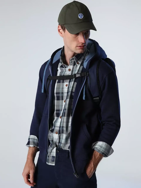Picture of North Sails MUŠK. HOODIE FULL ZIP MAJICA W/LOGO 691032