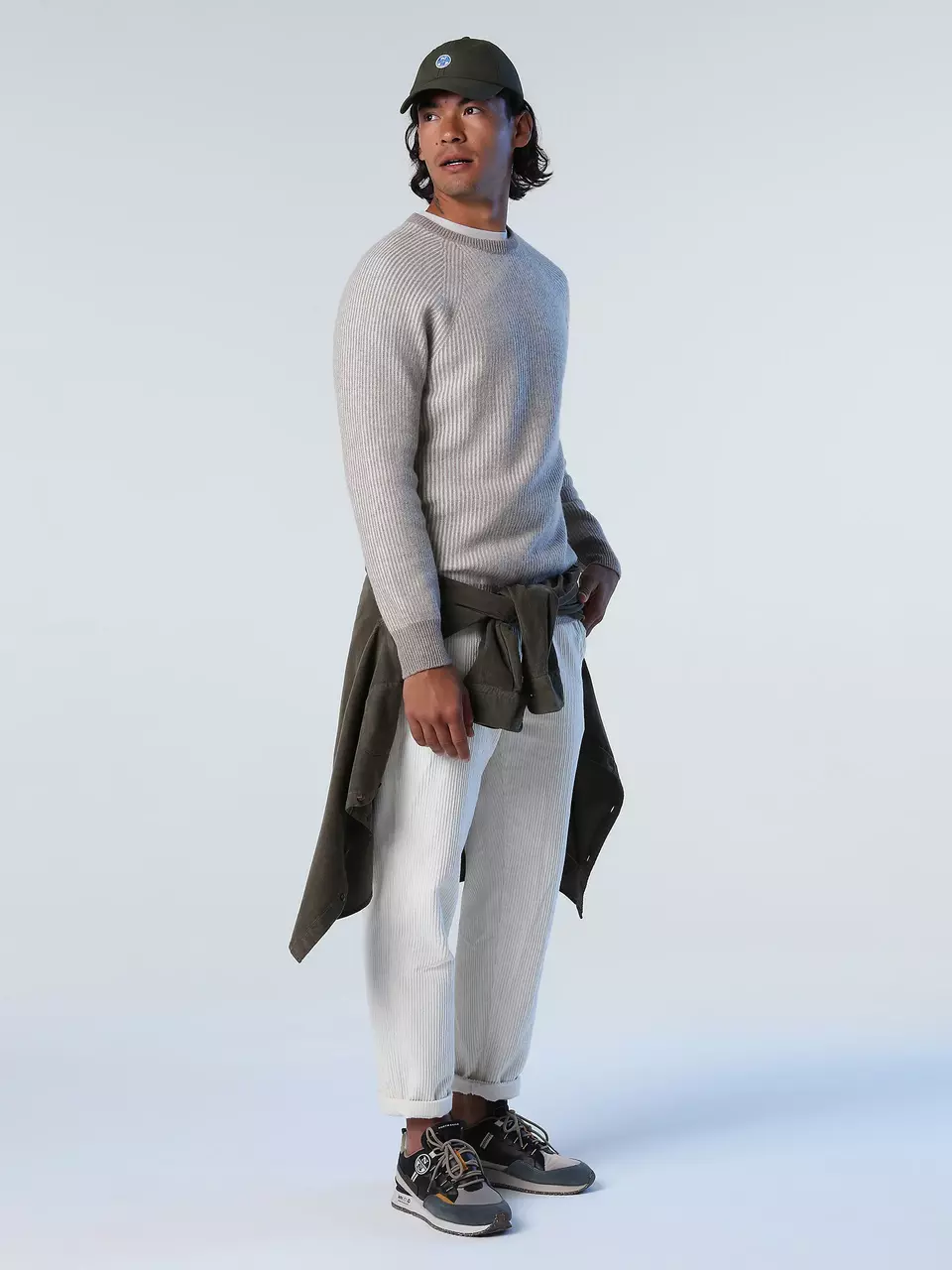 North Sails MUŠK. RAGLAN CREWNECK 5GG 699524