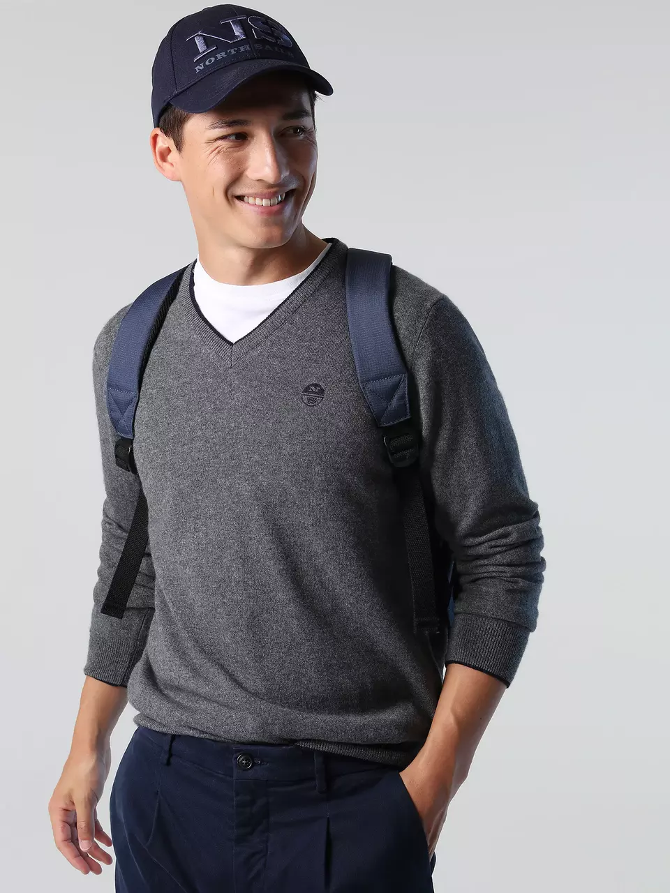 North Sails MUŠK. V NECK 12GG 699514