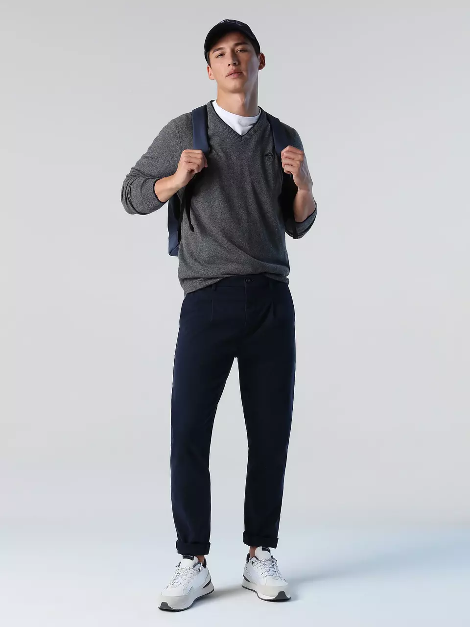 North Sails MUŠK. V NECK 12GG 699514