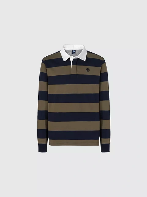 North Sails MUŠK. LS POLO W/GRAPHIC 692390