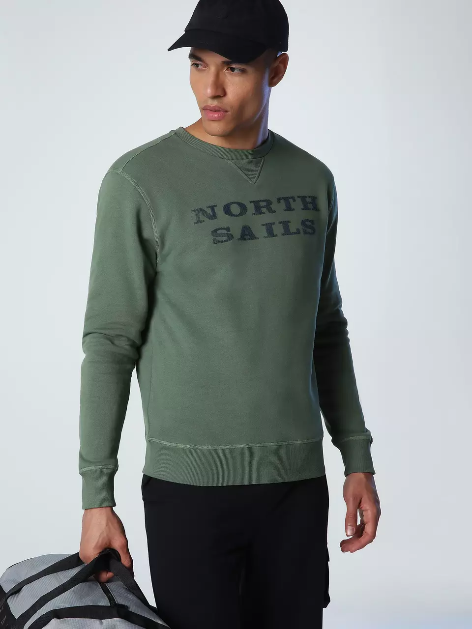 North Sails MUŠK. CREWNECK MAJICA W/GRAPHIC 691033