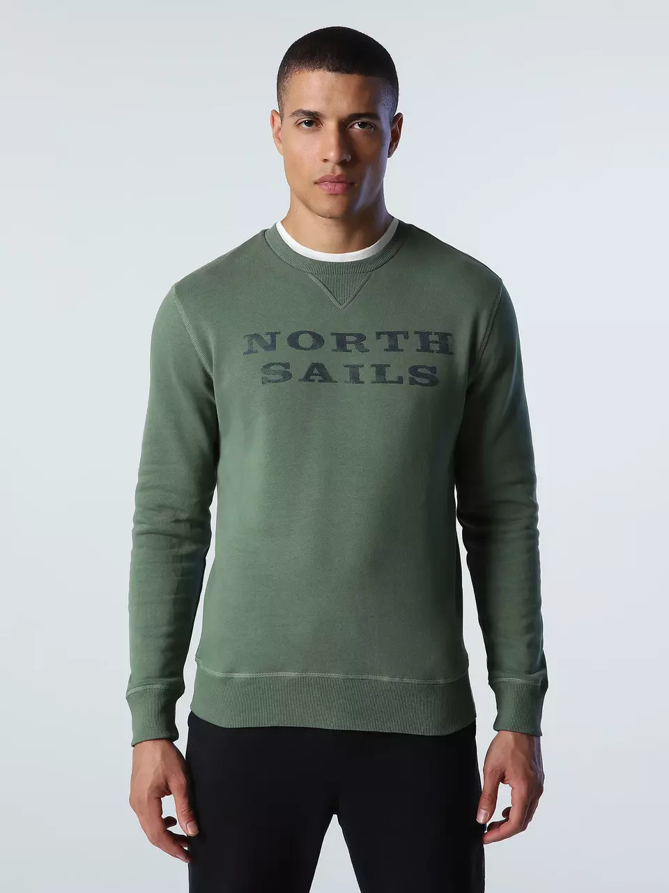 North Sails MUŠK. CREWNECK MAJICA W/GRAPHIC 691033
