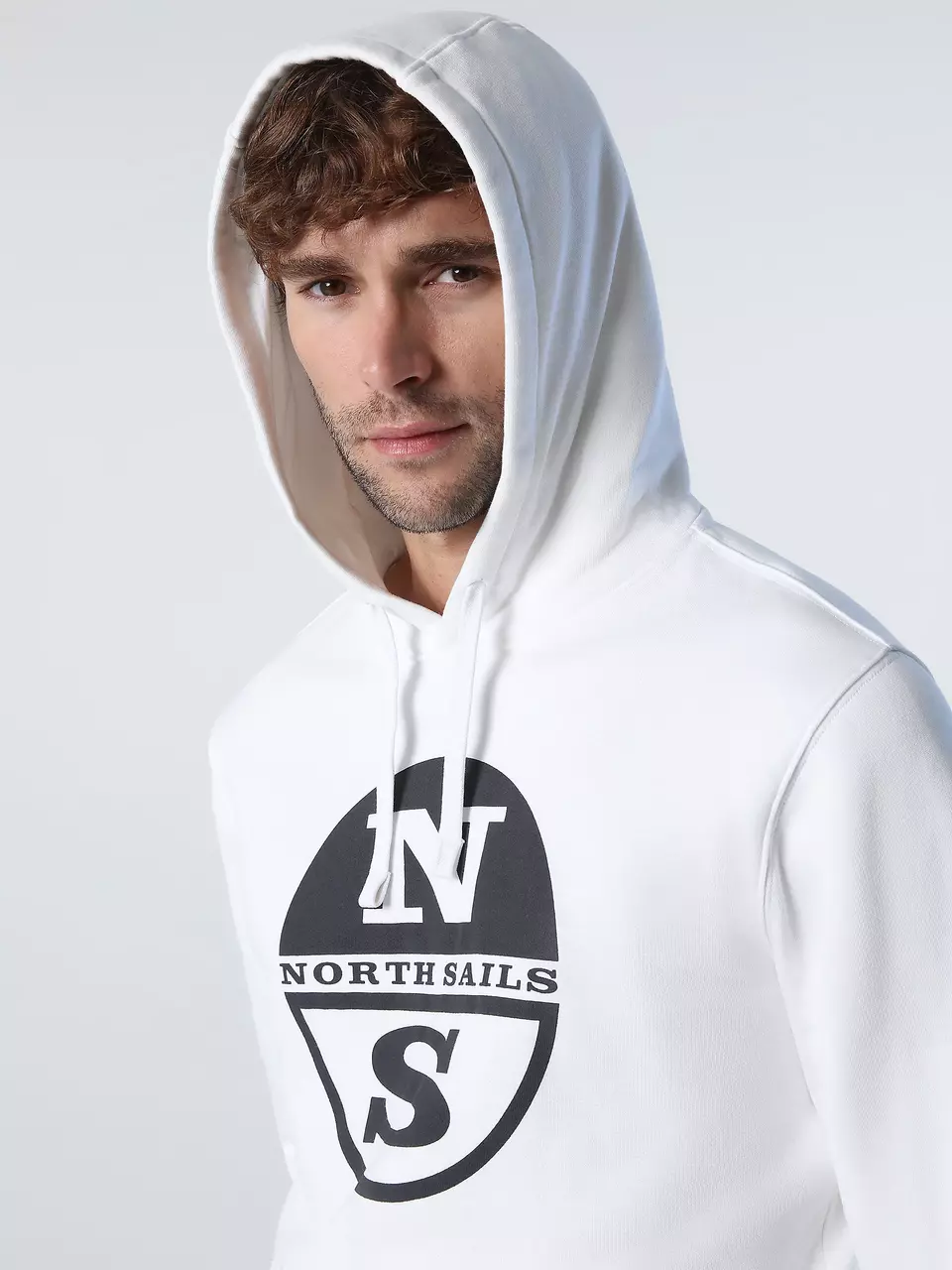 North Sails MUŠK. S KAPUCOHOODIE MAJICA W/GRAPHIC 691031