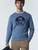 North Sails MUŠK. CREWNECK MAJICA W/GRAPHIC 691030