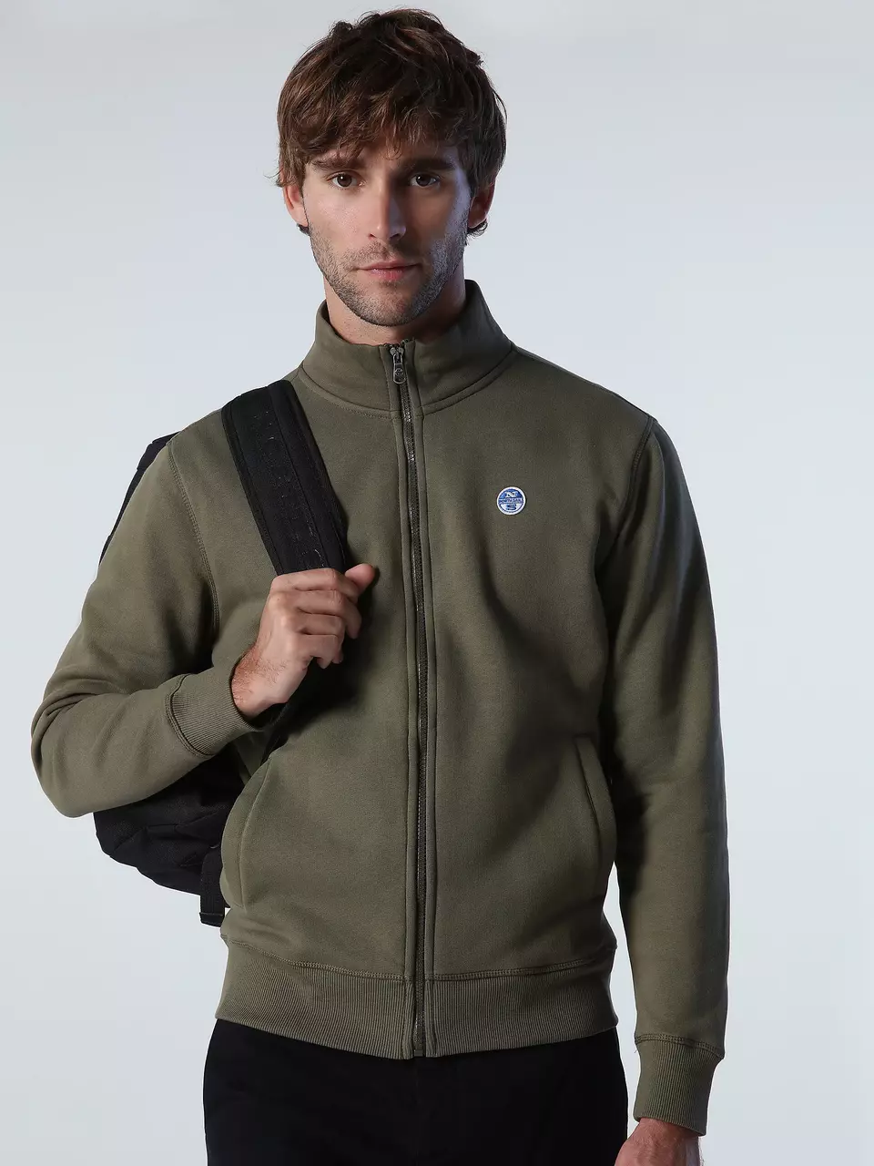 North Sails MUŠK. FULL ZIP MAJICA W/LOGO 691029