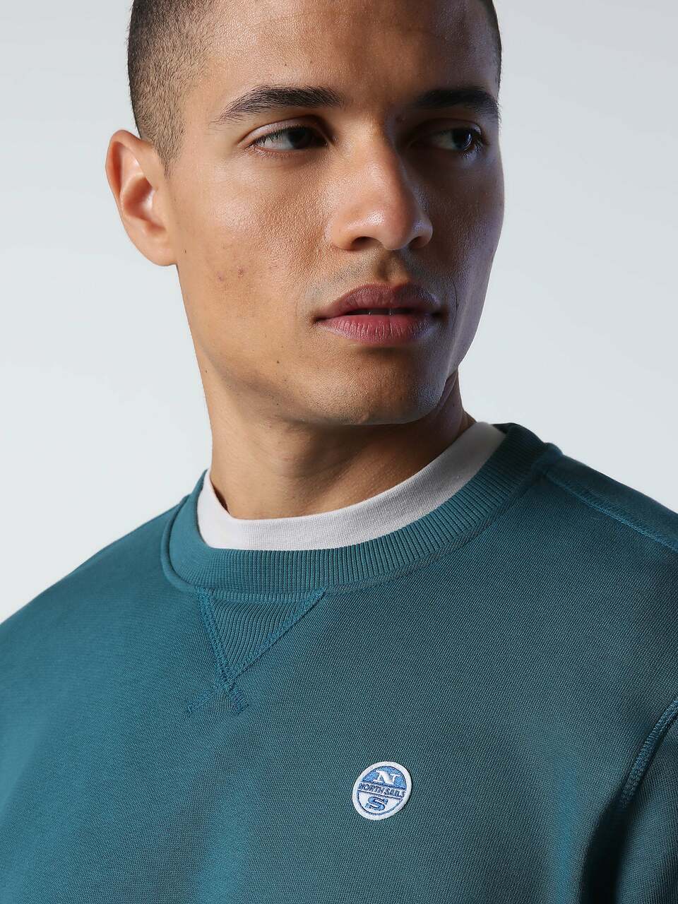 North Sails MUŠK. CREWNECK MAJICA W/LOGO 691028