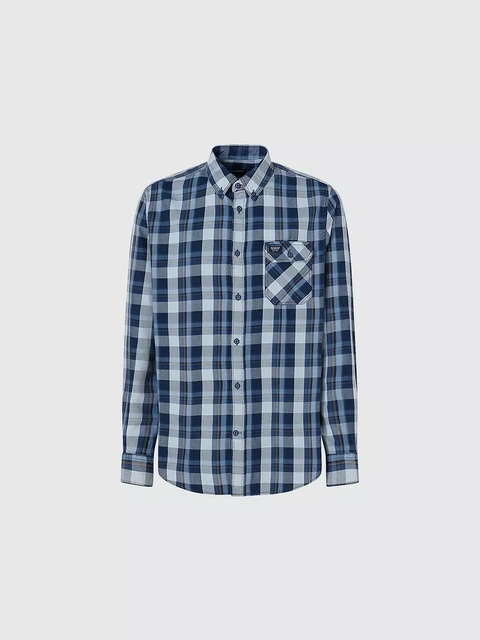 Picture of North Sails MUŠK. MAJICA INDIGO CHECK SHIRT B.D 664217