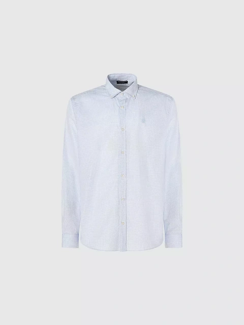 North Sails MUŠK. MAJICA MINIGHIGAM POPLIN SHIRT B.D 664212