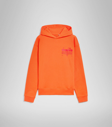 Diadora HOODIE MANIFESTO ARANCIO VERMIGLIO