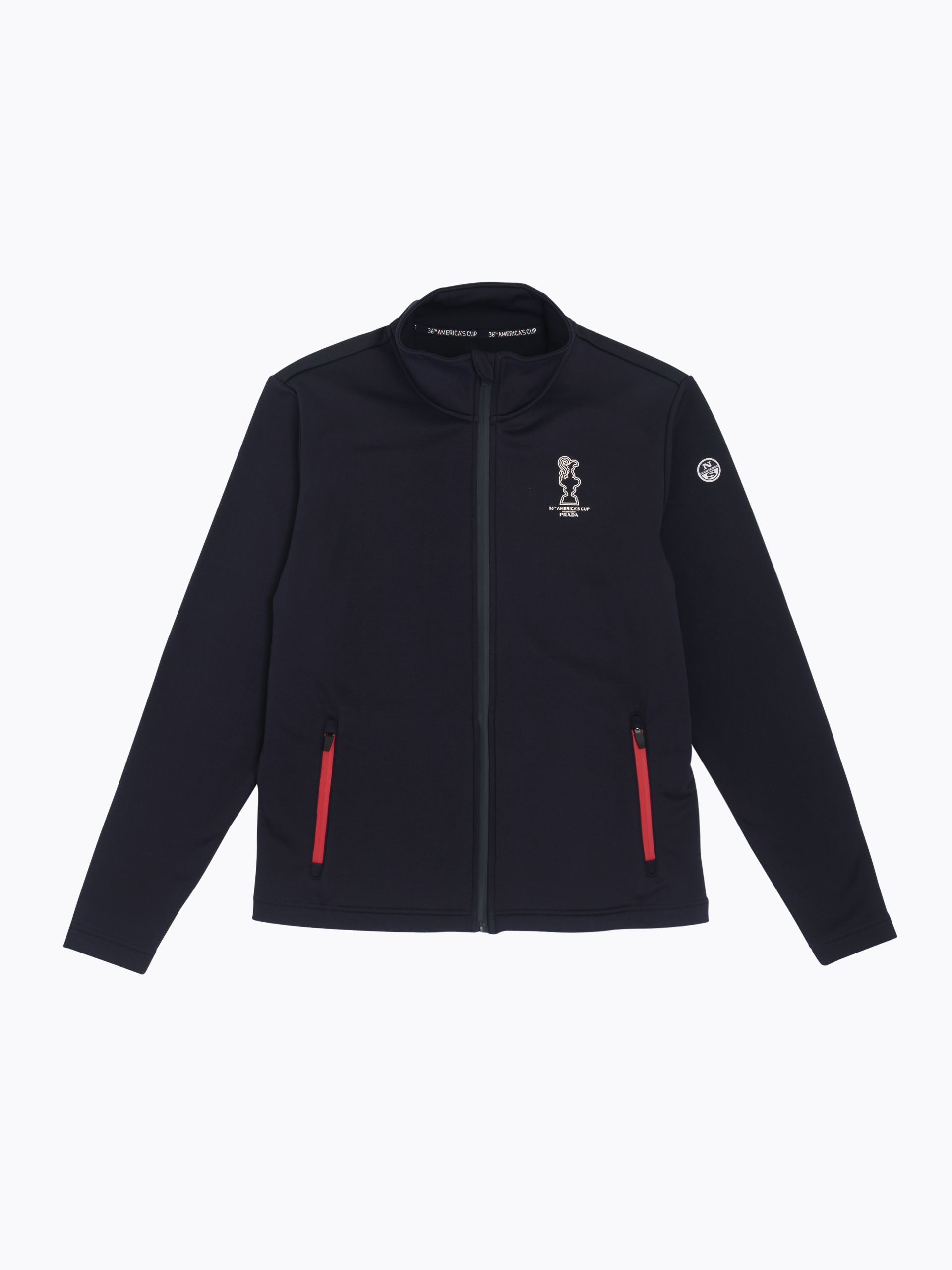 North Sails COWES MUŠK. SLIM FIT SWEATER WITH ZIP