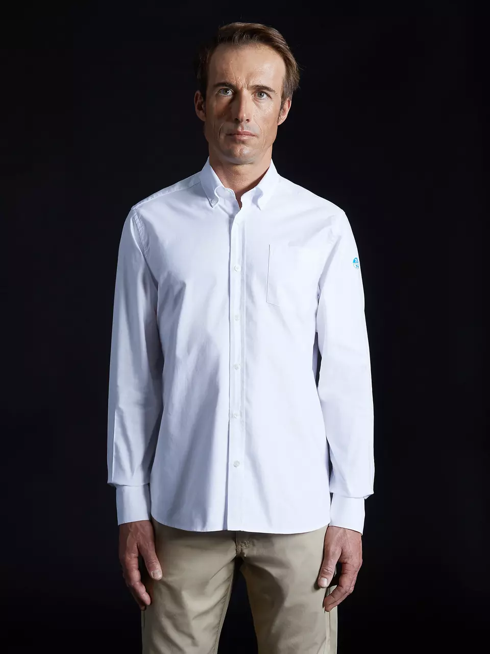 North Sails NORT SAILS MUŠK. MAJICA PINPOINT OXFORD SHIRT 27M606