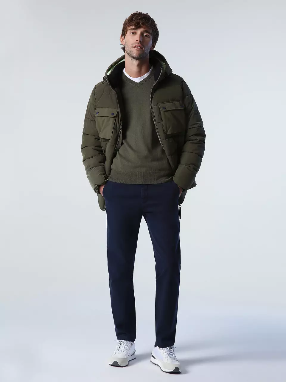 North Sails MUŠKA JAKNA MOFFEN HOODED 603143