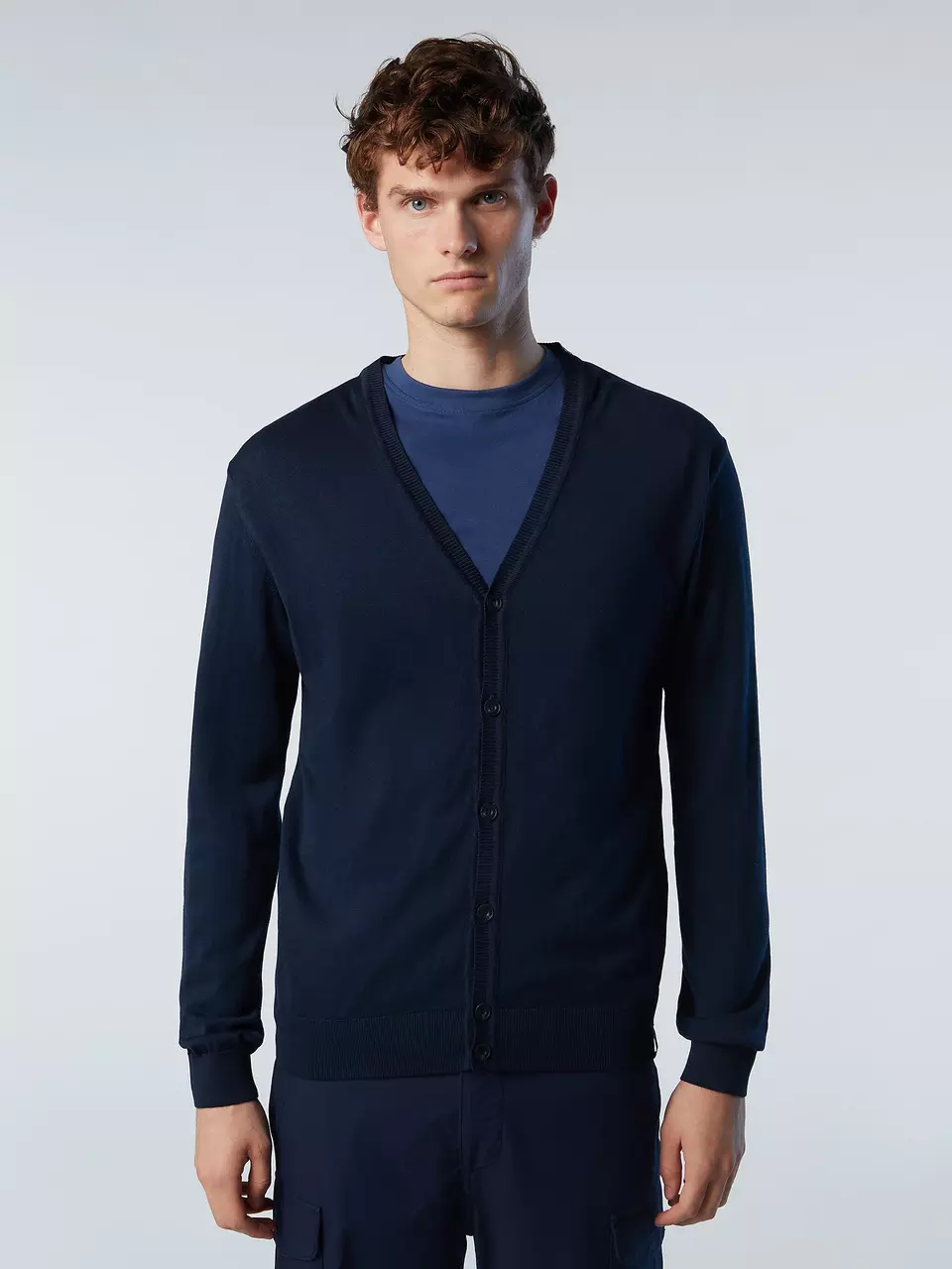 North Sails MUŠK. CREWNECK CARDIGAN
