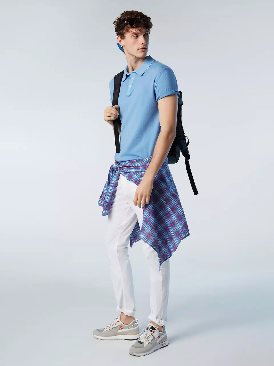 North Sails MUŠK. CREWNECK POLO 14GG699559