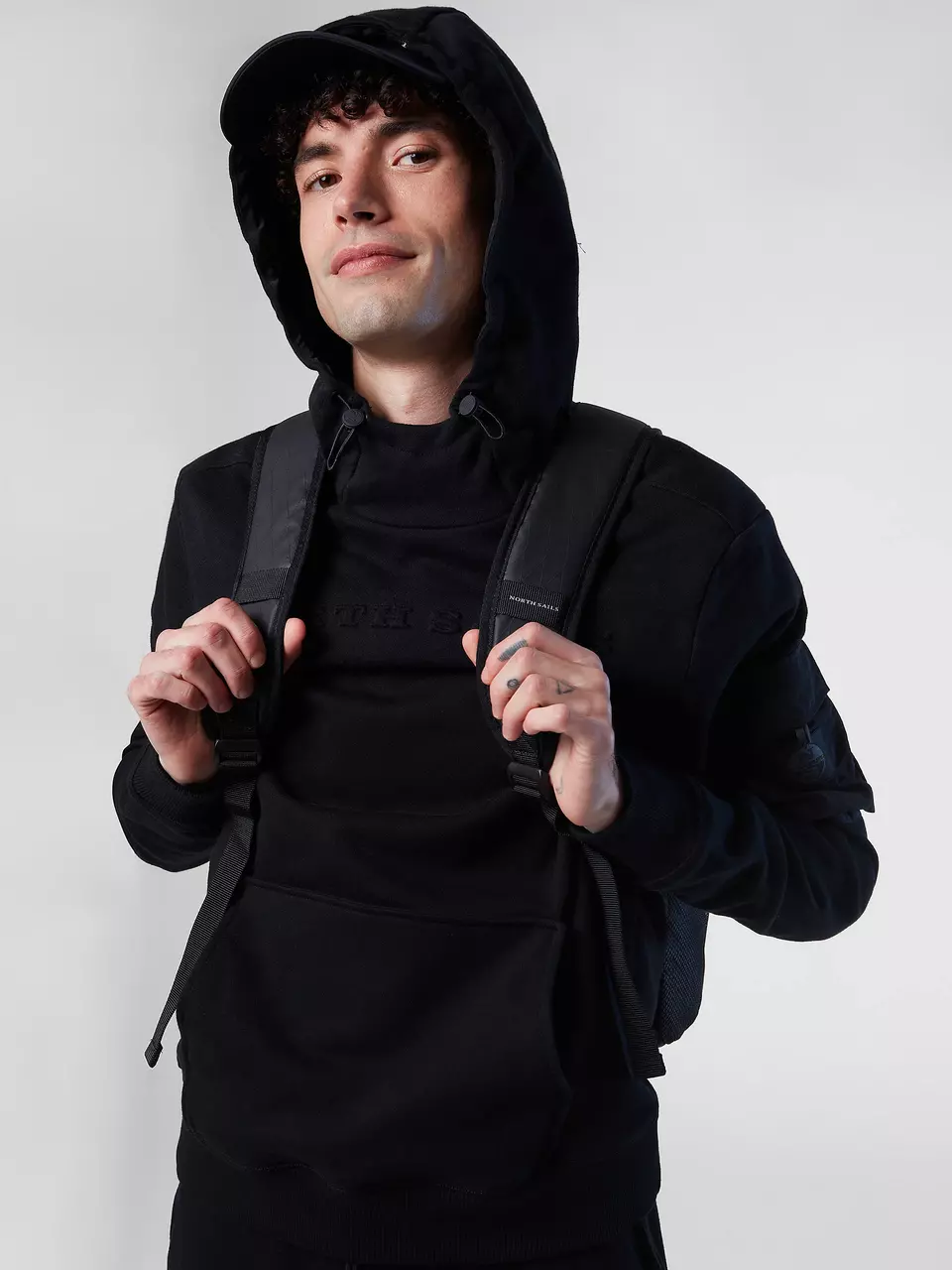 North Sails MUŠK. HOODIE MAJICA W/POCKET 691072