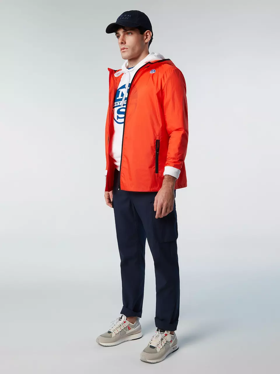 North Sails MUŠK. SPINNAKER PACKABLE HOODIE JAKNA 603202