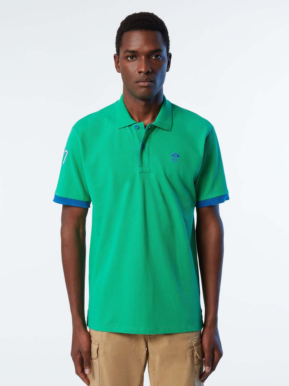 North Sails MUŠK. POLO SHIRT S/S WITH GRAPHIC 692411