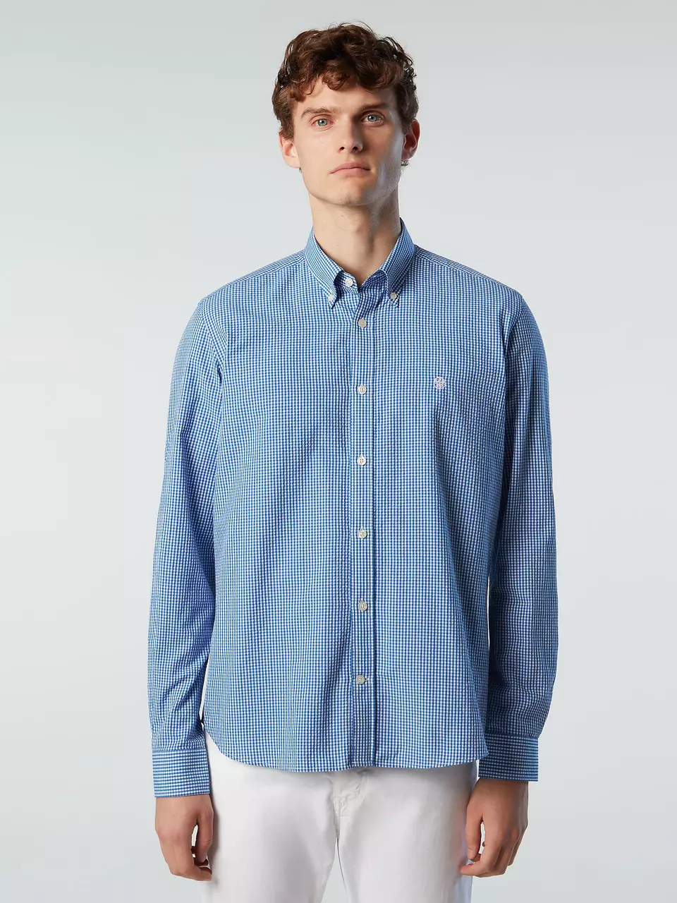 North Sails MUŠK. MAJICA L/S REGULAR BUTTON PUH. 664130