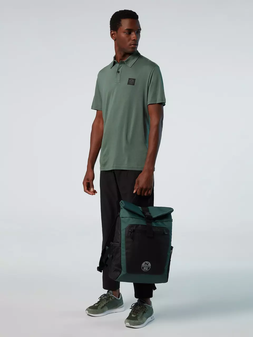 North Sails MUŠKE HLAČE RAINBOW - SLIM FIT CHINO WITH PINCES673017