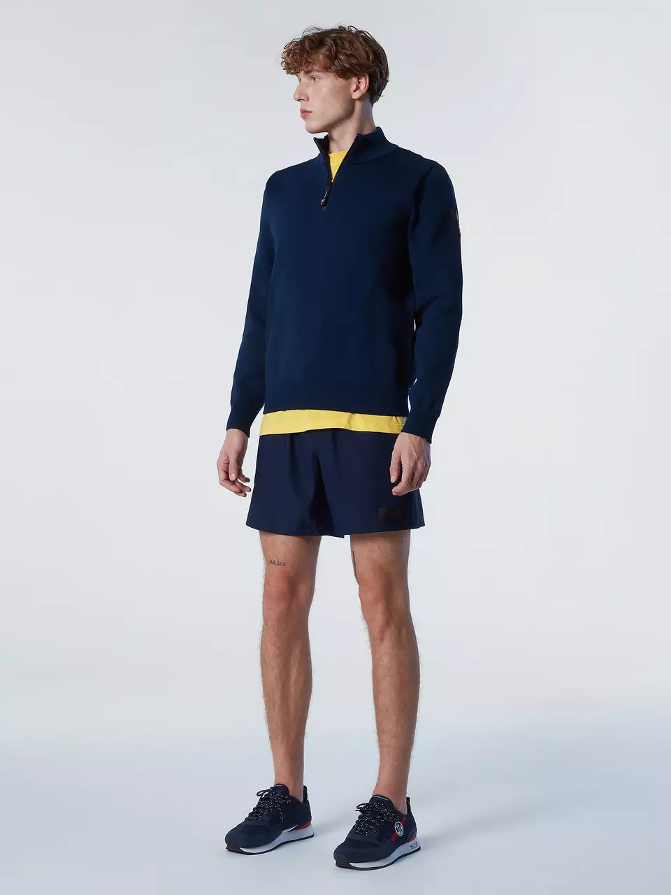 North Sails MUŠKI PULOVER HALF ZIP 451018