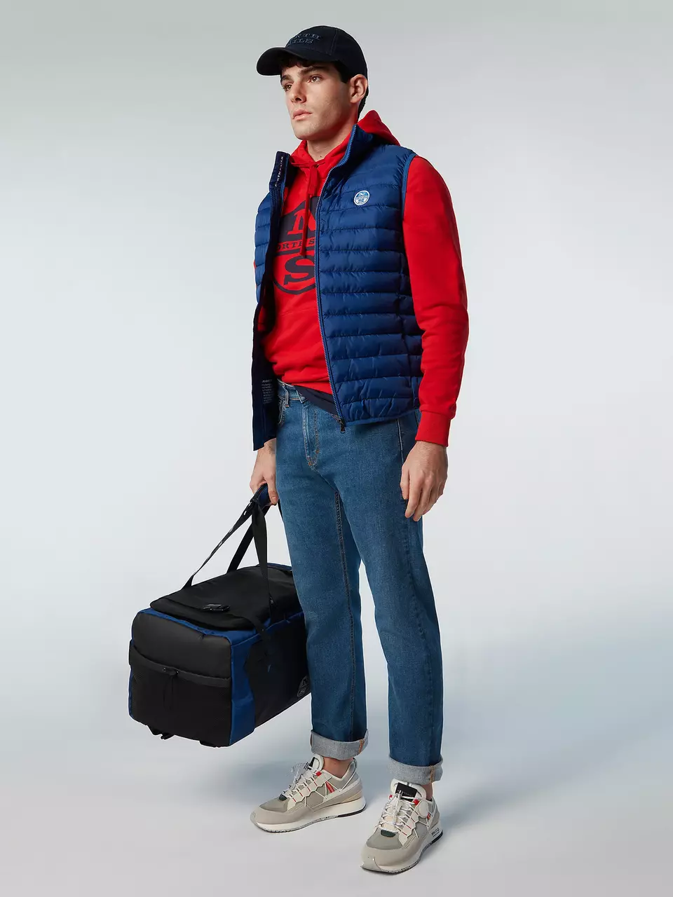 North Sails MUŠKE HLAČE STRIPE - REGULAR FIT 5 POCKET DENIM673004