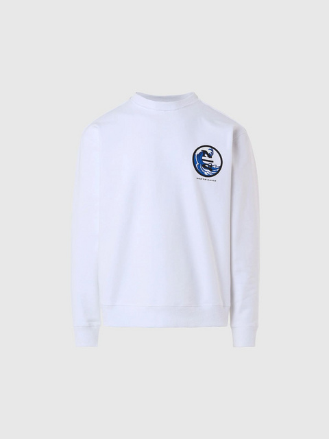 MOŠKI PULOVER CREWNECK SWEATSHIRT WITH GRAPHIC691078