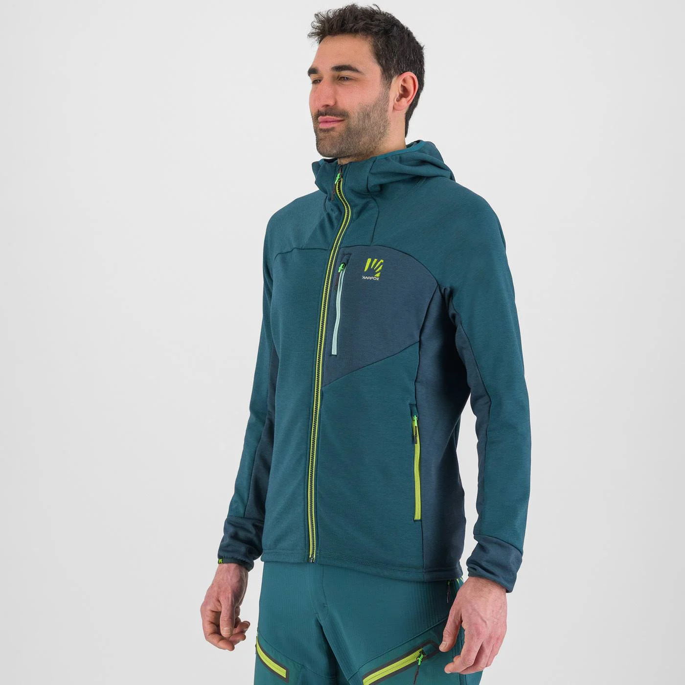 Karpos MEN'S MEZZODI FLEECE HOODIE, flis jopa