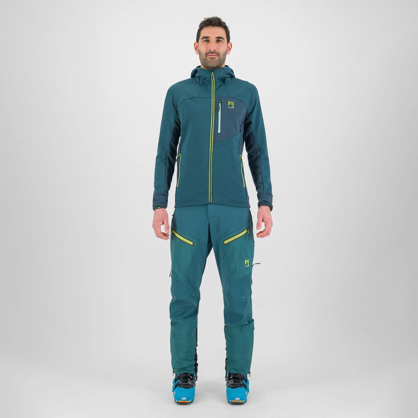 Karpos MEN'S MEZZODI FLEECE HOODIE, flis jopa