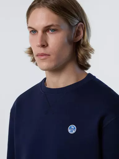 North Sails MUŠKI PULOVER CREWNECK WITH LOGO 691158