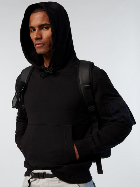 North Sails MUŠKI PULOVER HOODED WITH LOGO 691206