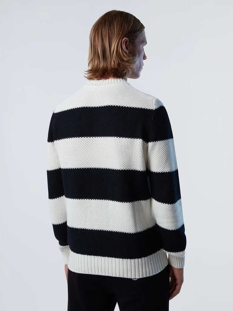 North Sails MUŠKI PULOVER STRIPED 5GG KNITWEAR 699908