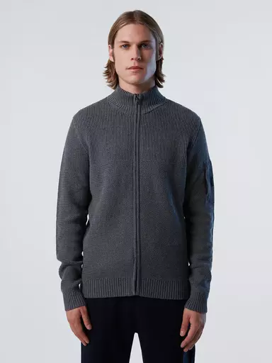 North Sails MUŠKI PULOVER FULL ZIP KNITWEAR 7GG 699873