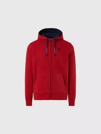 North Sails MUŠKI PULOVER HOODED FULL ZIP WITH LOGO 691162