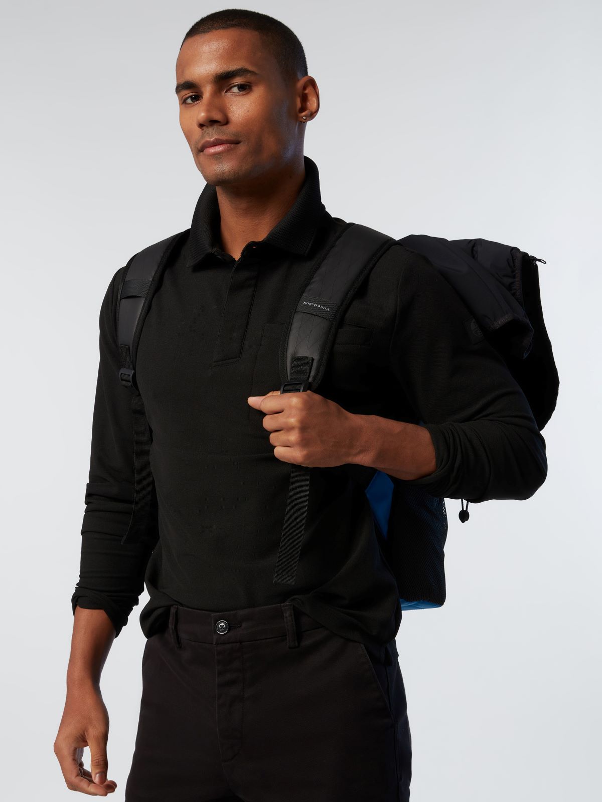 North Sails MUŠKA MAJICA DUGIH RUKAVA POLO WITH POCKET 692433