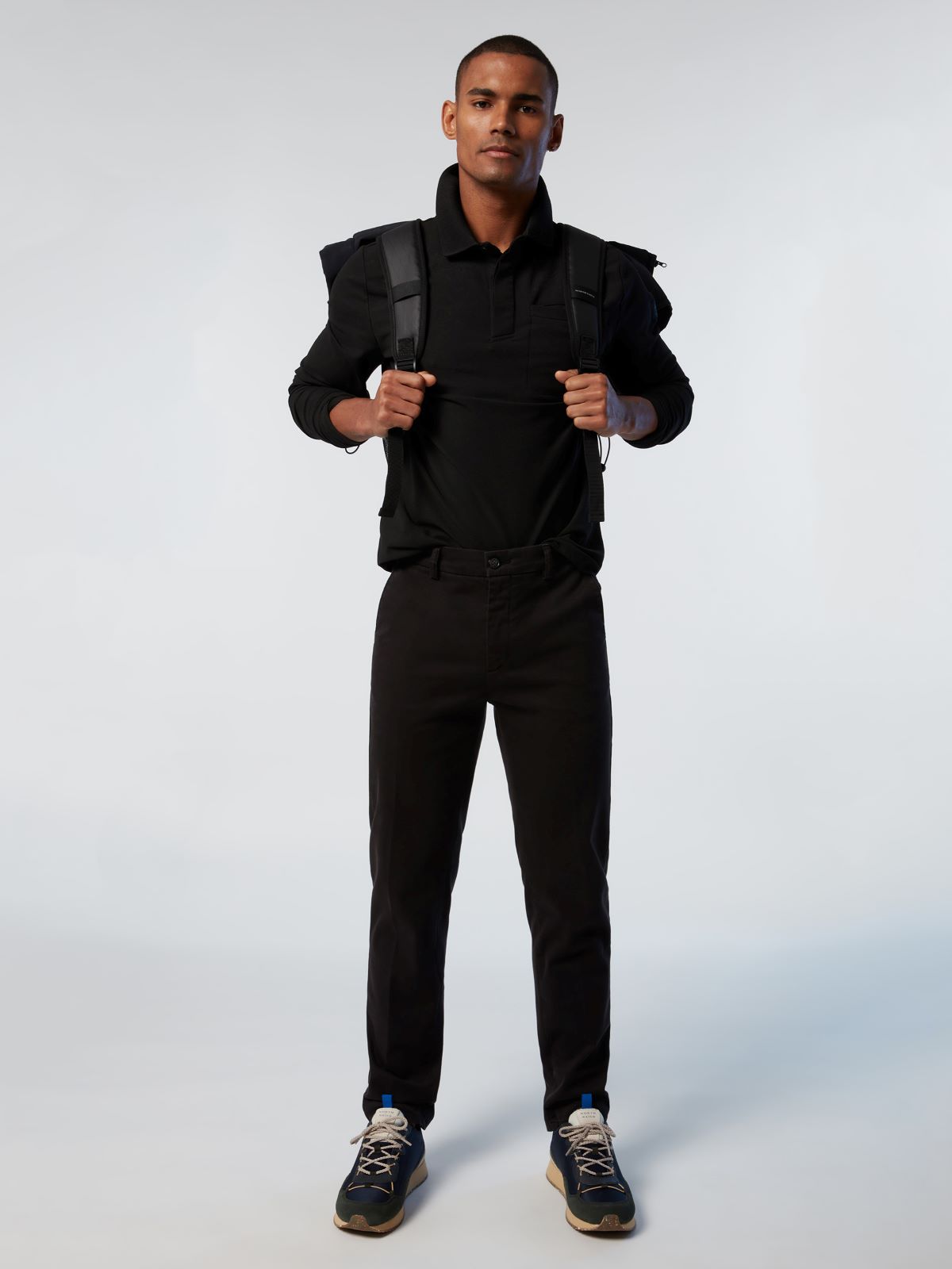 North Sails MUŠKA MAJICA DUGIH RUKAVA POLO WITH POCKET 692433