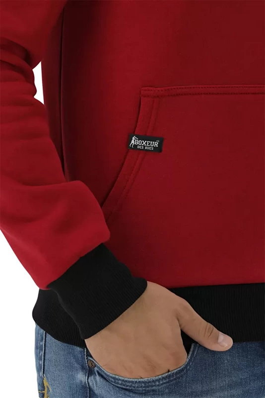 Boxeur MUŠKI PULOVER WITH BASIC HOODE BXM0404350