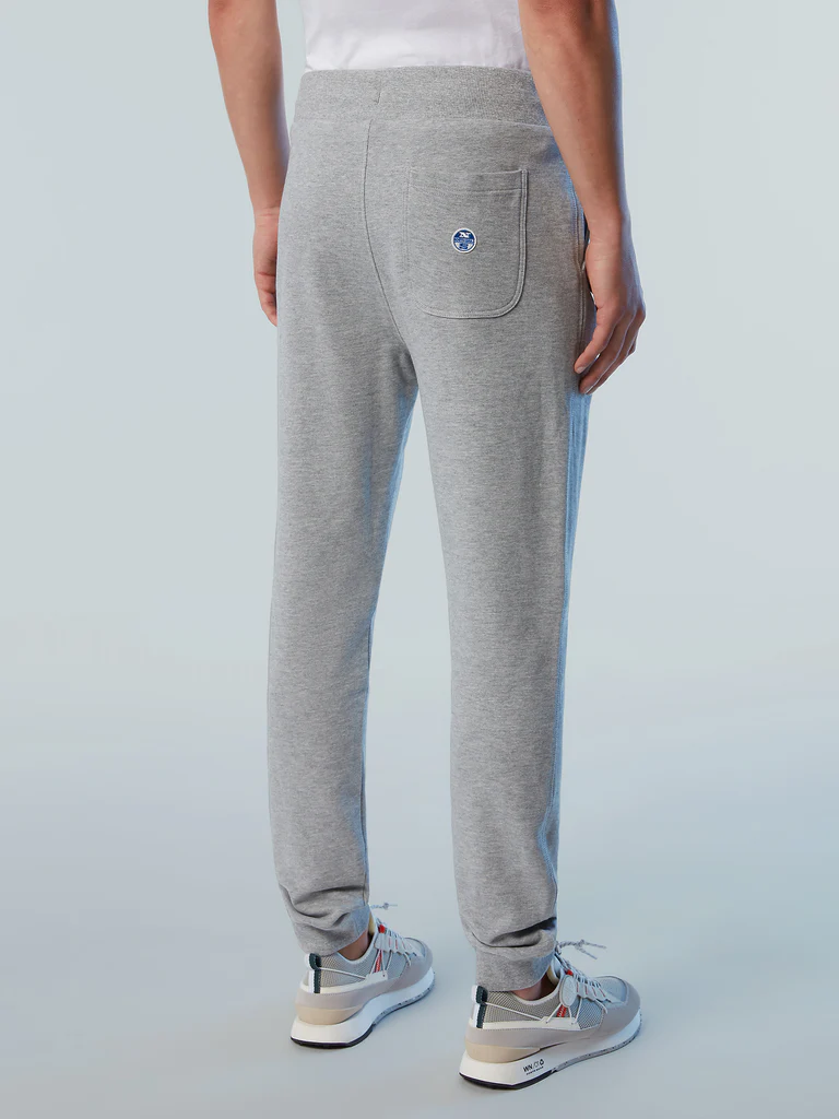 North Sails MUŠKE HLAČE LONG SWEATPANTS WITH LOGO 672985