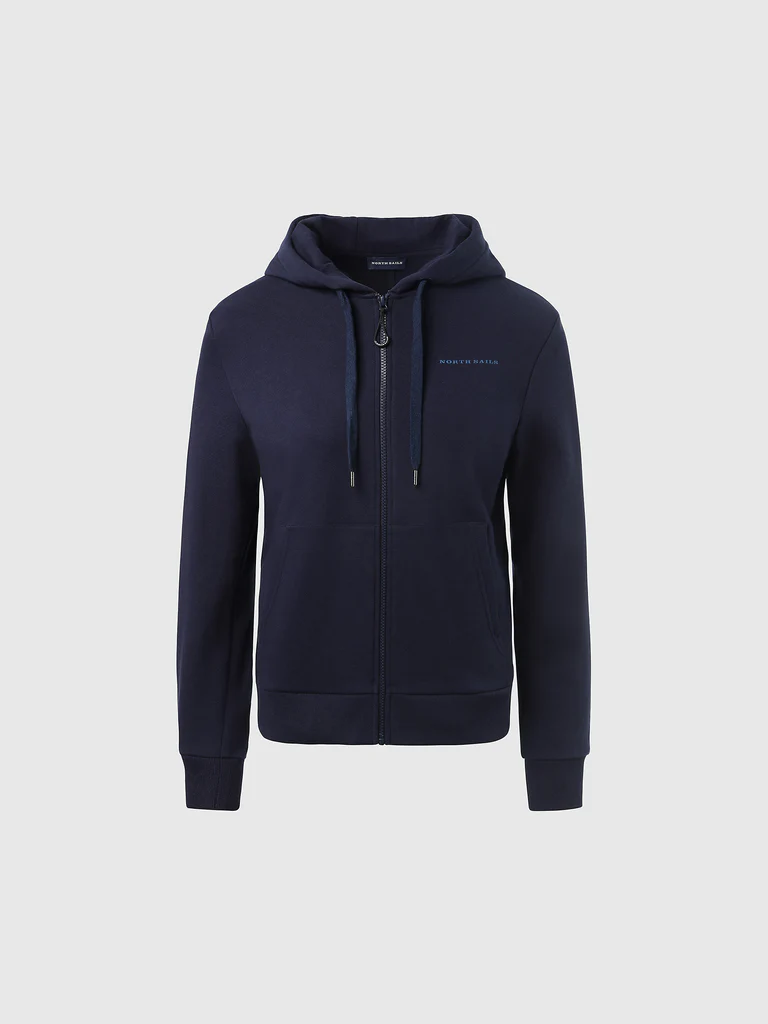 North Sails ŽENSKA JOPA HOODIE FULL ZIP SWEATSHIRT 093673