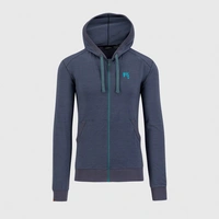 Karpos MEN'S COPPOLO MERINO FULL-ZIP HOODIE, pulover s patentnim zatvaračem