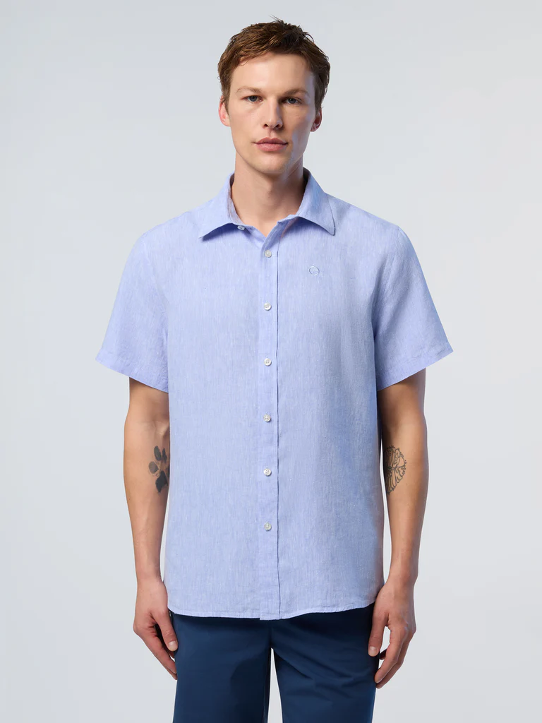 North Sails SHIRT SHORT SLEEVE SPREAD COLLAR, muška košulja