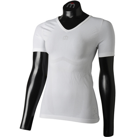 Mico WOMEN'S TECHNICAL T-SHIRT HALF SLEEVES V-NECK IN01805, sportsko donje rublje