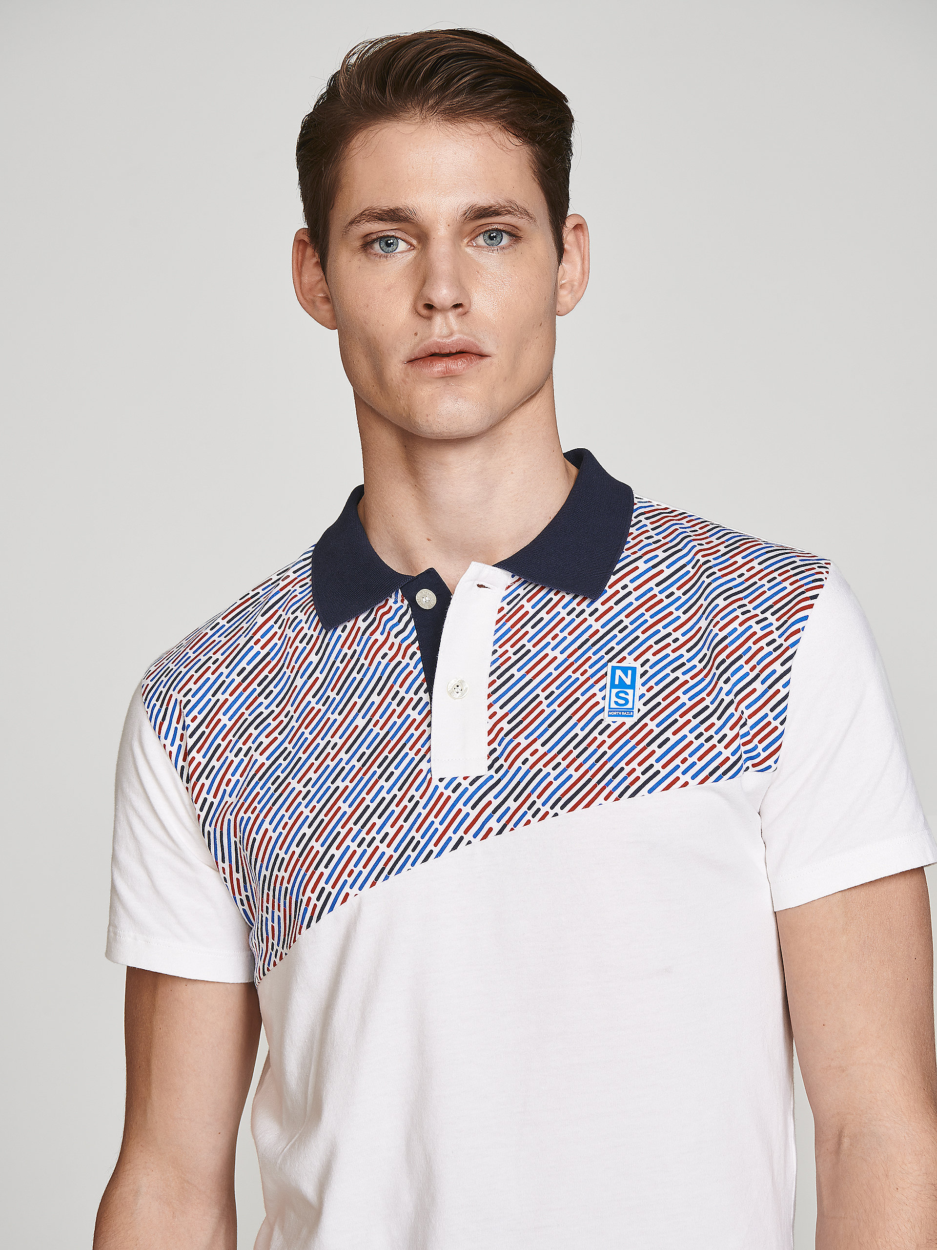 North Sails MUŠK. POLO MAJICA JERSEY CONTRAST 692265