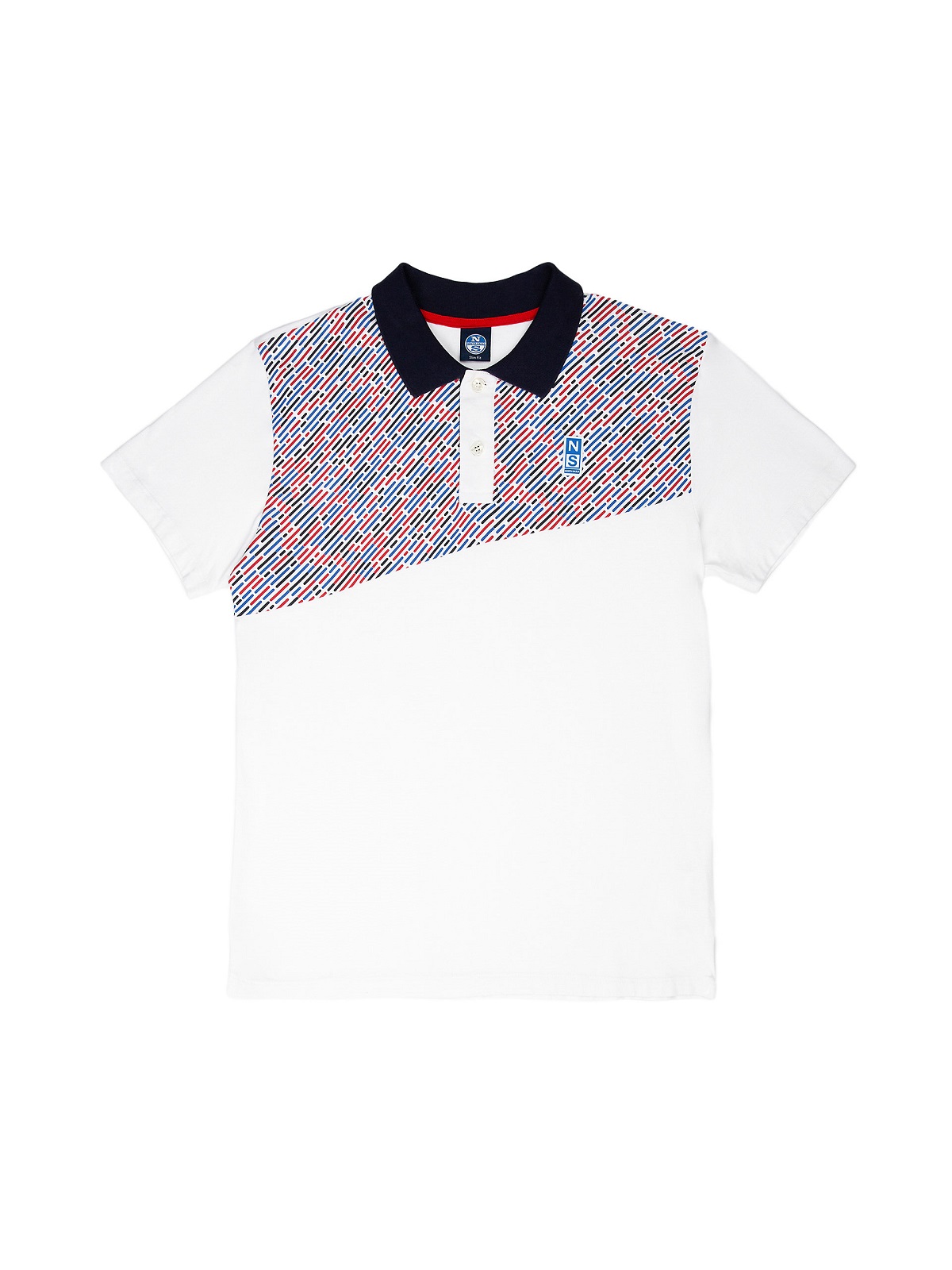 North Sails MUŠK. POLO MAJICA JERSEY CONTRAST 692265