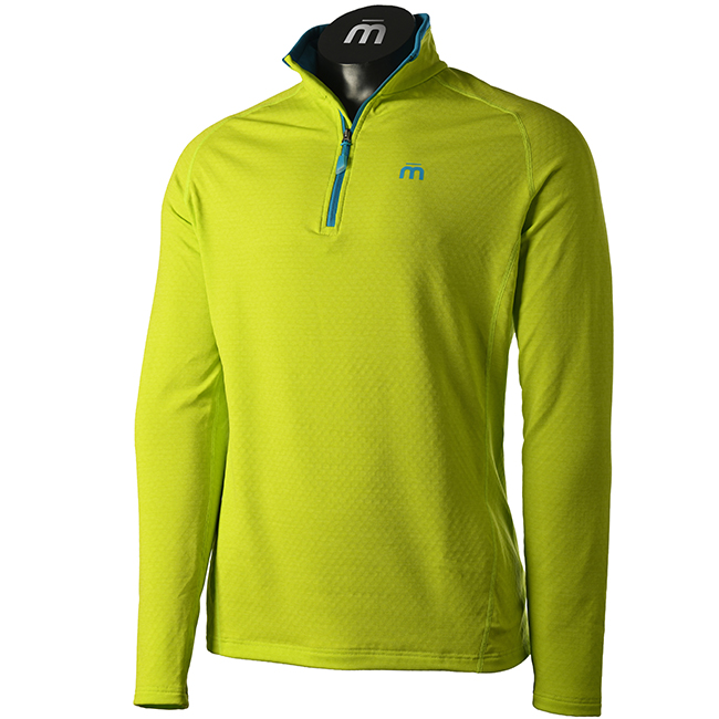 Mico MEN'S HALF NECK ZIP SHIRT X-PERFORMANCE MULTISPORT MA00980, jopa s polovično zadrgo