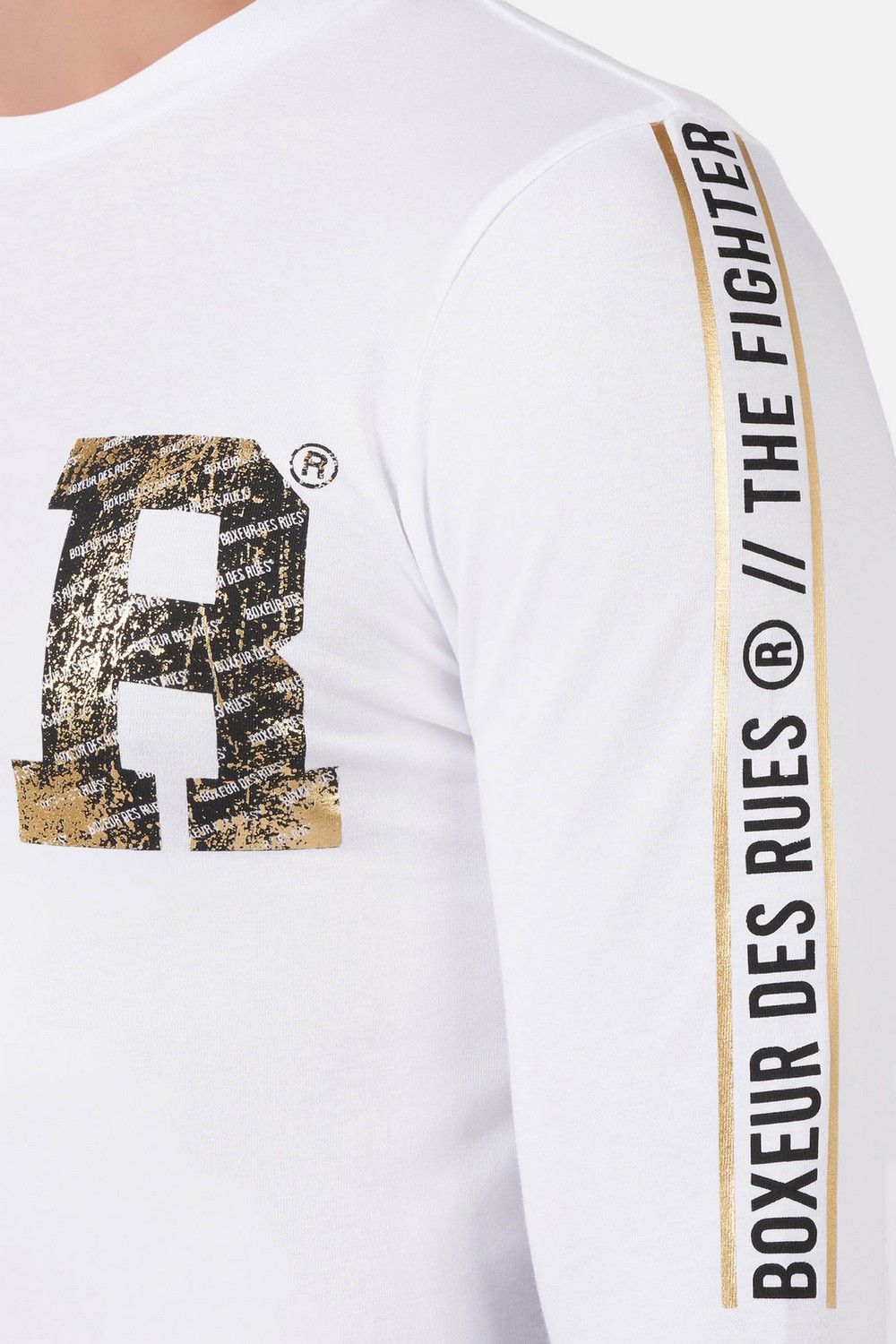 Boxeur BXM2000261 MOŠKA MAJICA DOLGI ROKAV PRINTS