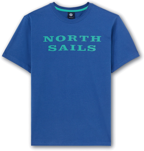 North Sails MOŠKA LOGO MAJICA S KRATKIMI ROKAVI IZ ORGANSKEGA BOMBAŽA 692793