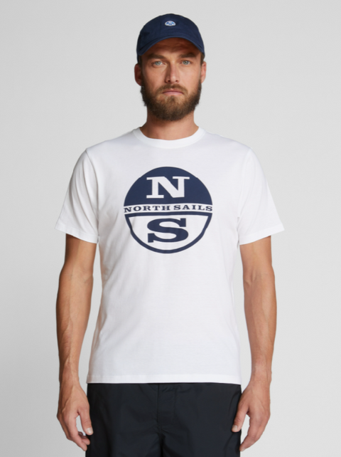 North Sails MAKSI LOGO MAJICA S KRATKIMI ROKAVI IZ ORGANSKEGA BOMBAŽA 692792